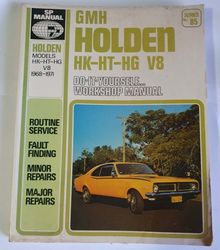 HOLDEN HK-HT-HG V8 MANUAL product image