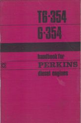 PERKIN 6-354 ENGINE HAND BOOK product image