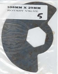 ROTARY VALVE 108MM X 29MM USED No5 product image