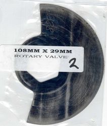 ROTARY VALVE 108MM X 29MM USED No2 product image